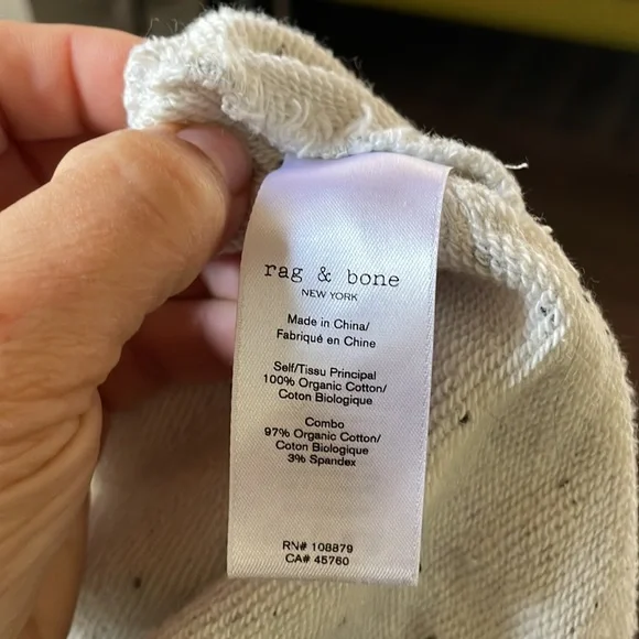 rag & bone womens city zip-up sweatshirt size XS - Picture 11 of 12